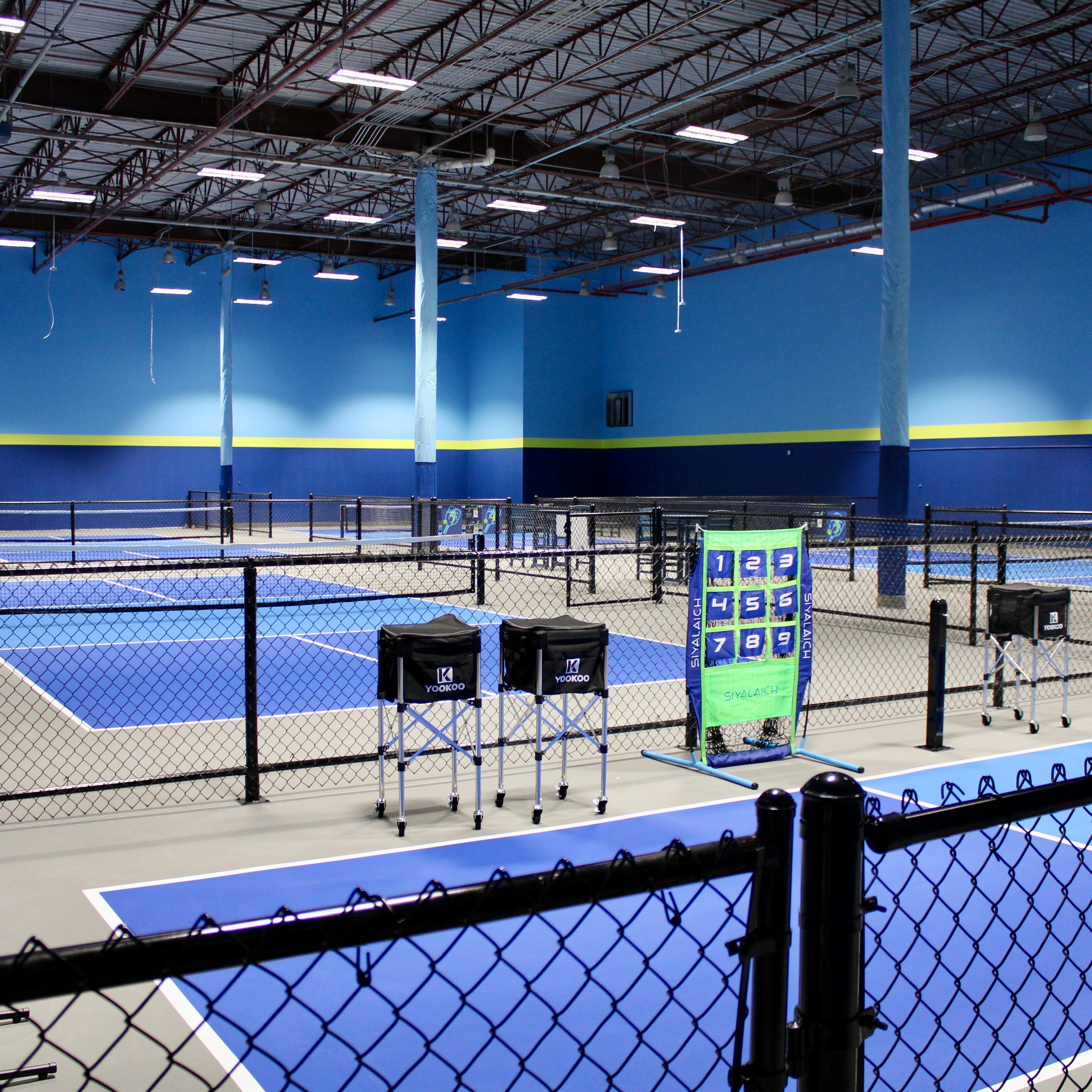 Open play pickleball at The Palms