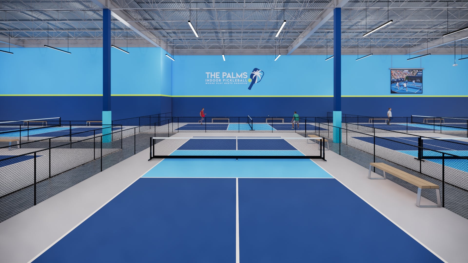 Amenities | The Palms Indoor Pickleball Boca Raton | BRiC